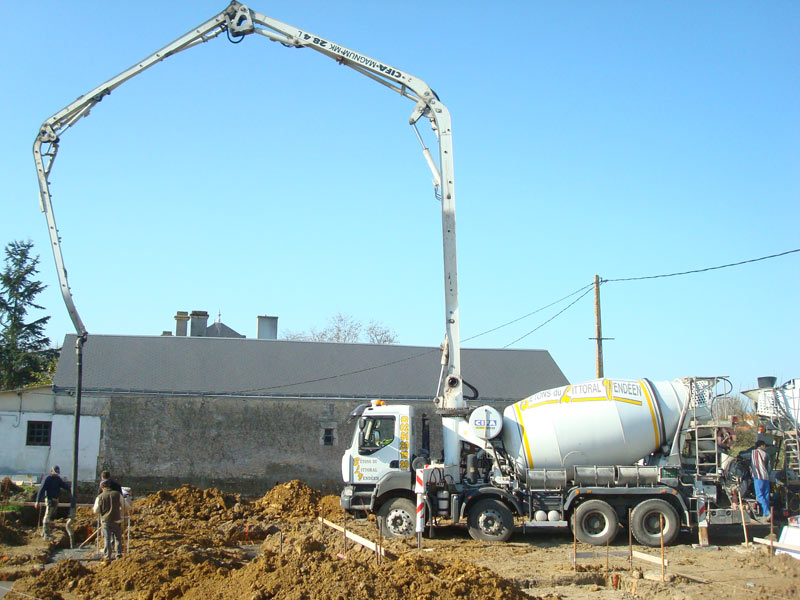 Pompe à bétons